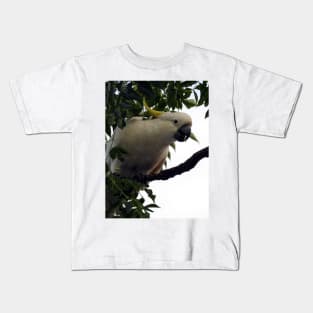 Sulphur Crested Cockatoo Kids T-Shirt